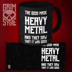 Gods made Heavy Metal - kubek 330 ml