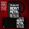 Gods made Heavy Metal - mug 330 ml