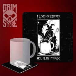 I like my coffee - mug coaster