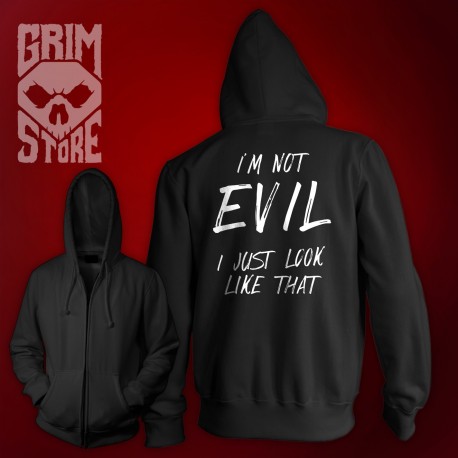 I'm not Evil - thin hoodie