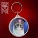 Grumpy Unicorn Cat - pendant