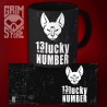 13 is My lucky number - kubek 330 ml