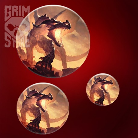 Fire Dragon - pin