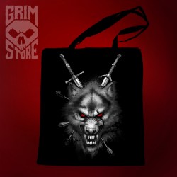 The Witcher wolf - eco bag