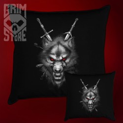 The Witcher wolf - pillow