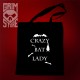 Crazy bat lady- eco bag