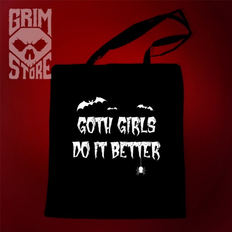 Goth girls do it better - eco bag