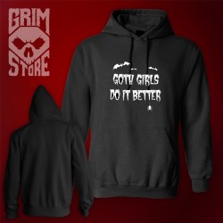 Goth girls do it better - thin hoodie