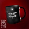 Sarcasm is my only defence - kubek 330 ml