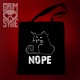 Kitty Nope - eco bag