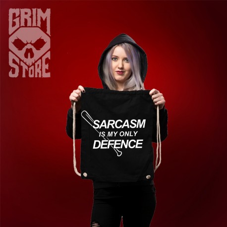 Sarcasm is my only defence - Backpack